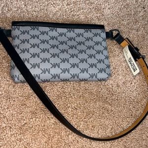 Small Michael Kors gray/black handbag